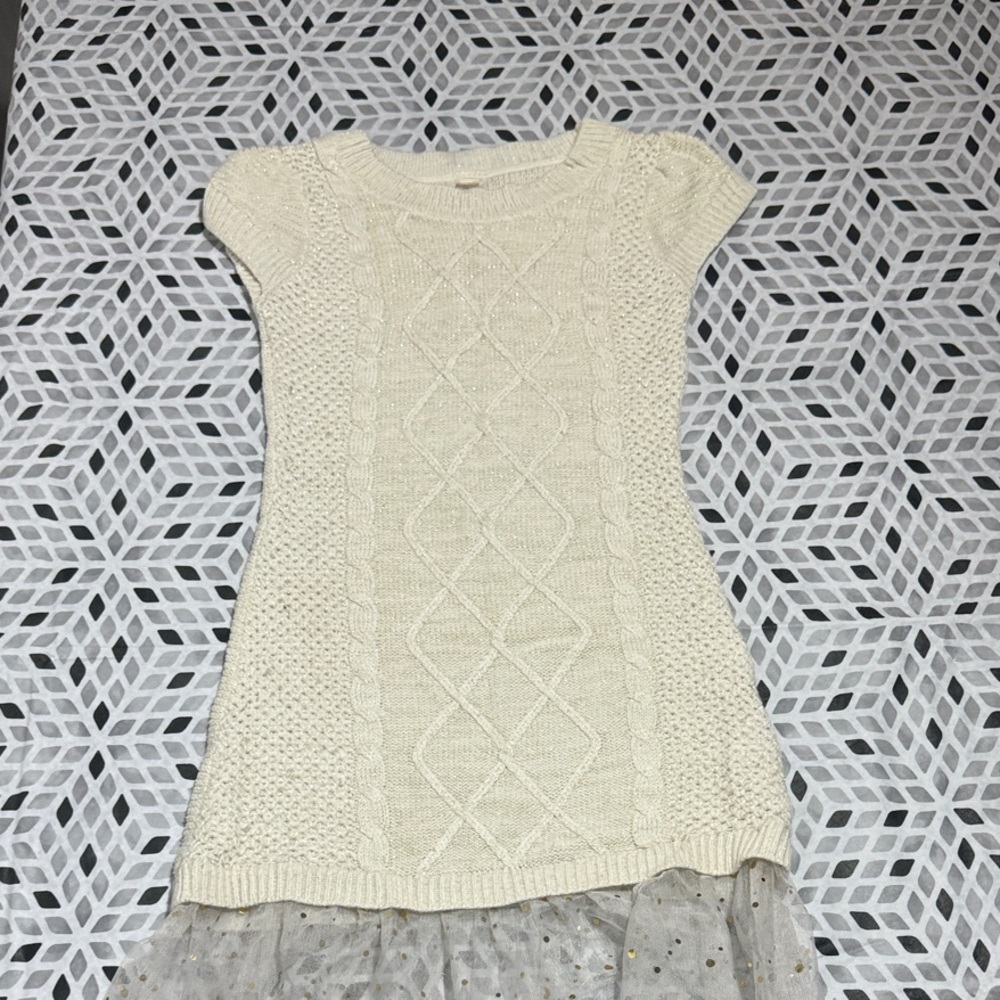 Cherokee Cream Knit Sweater